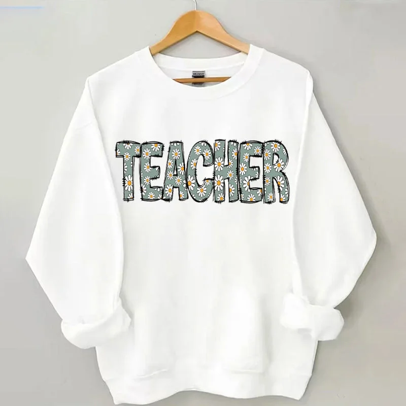 Wildflower Teacher Sweatshirt