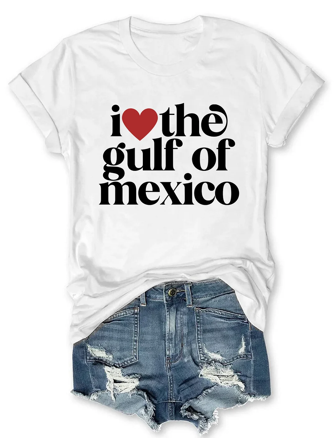 I Love The Gulf Of Mexico T-shirt
