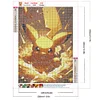 Pokémon Pikachu 30*30cm full round drill diamond painting