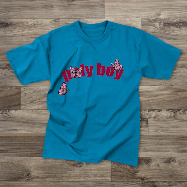 Fashion Retro Street Tide Short Sleeve T-Shirt