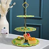 DIY Diamond Painting 3-Tier Mandala Cupcake Dessert Stand Serving Tray Decor Kit
