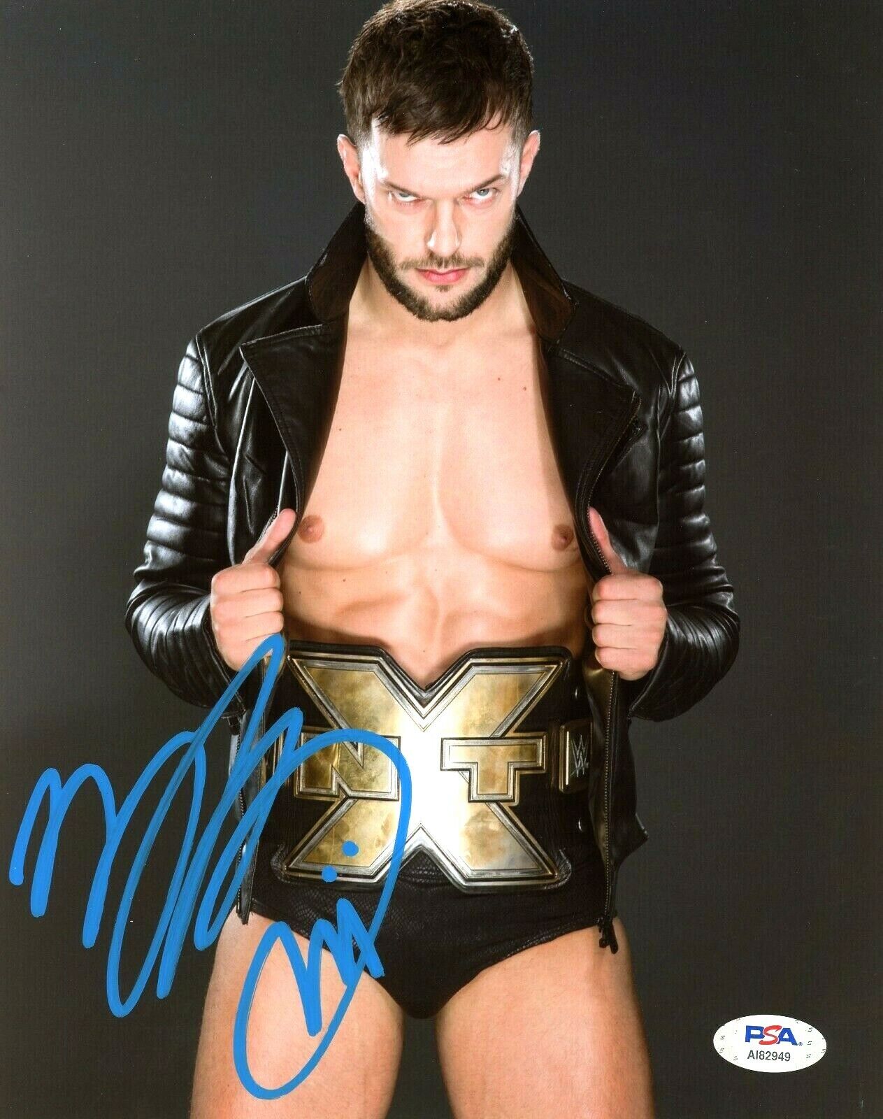 WWE FINN BALOR HAND SIGNED AUTOGRAPHED 8X10 Photo Poster painting WITH PROOF AND PSA DNA COA 34