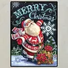Diamond Painting -DIY Round Drill Santa Claus