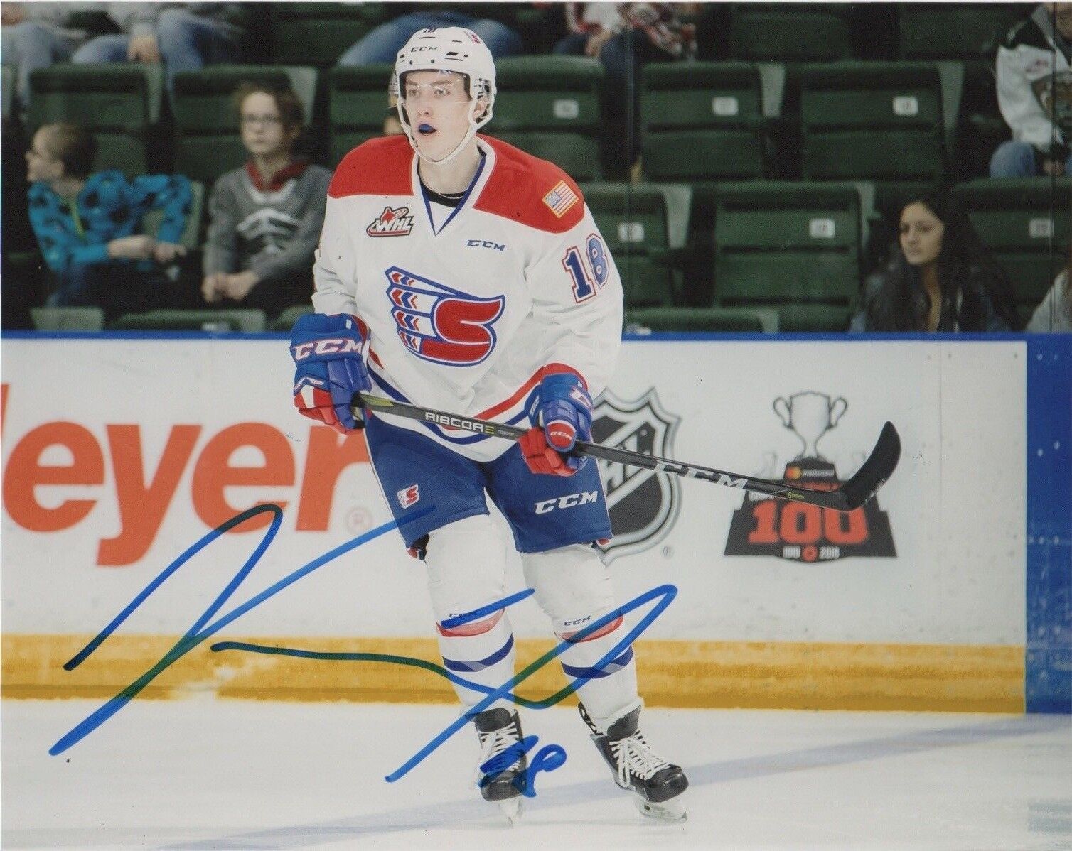 Spokane Chiefs Filip Kral Autographed Signed 8x10 Photo Poster painting COA #3