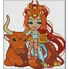 【Limited Stock Sale】Twelve Constellations Of Taurus - 14CT Stamped Cross Stitch 26*29cm/10.24*11.42in tapestrymarket