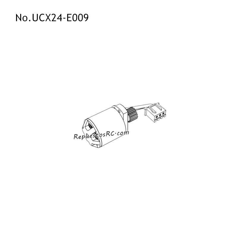 UDIRC UCX2402 Piezas Motor sin Escobillas UCX24-E009