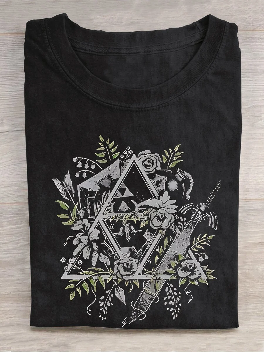 Eagerlys Legend Of Zelda Casual Print T-shirt Eagerlys