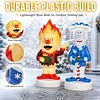Glowing Snow Miser Figure Classic Unique Look for Outdoor Lawn Porch Decor