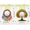 (US Local) DIY Tree Of Life Dream Catcher Hanging Mirror Diamond Art Kits for Wall