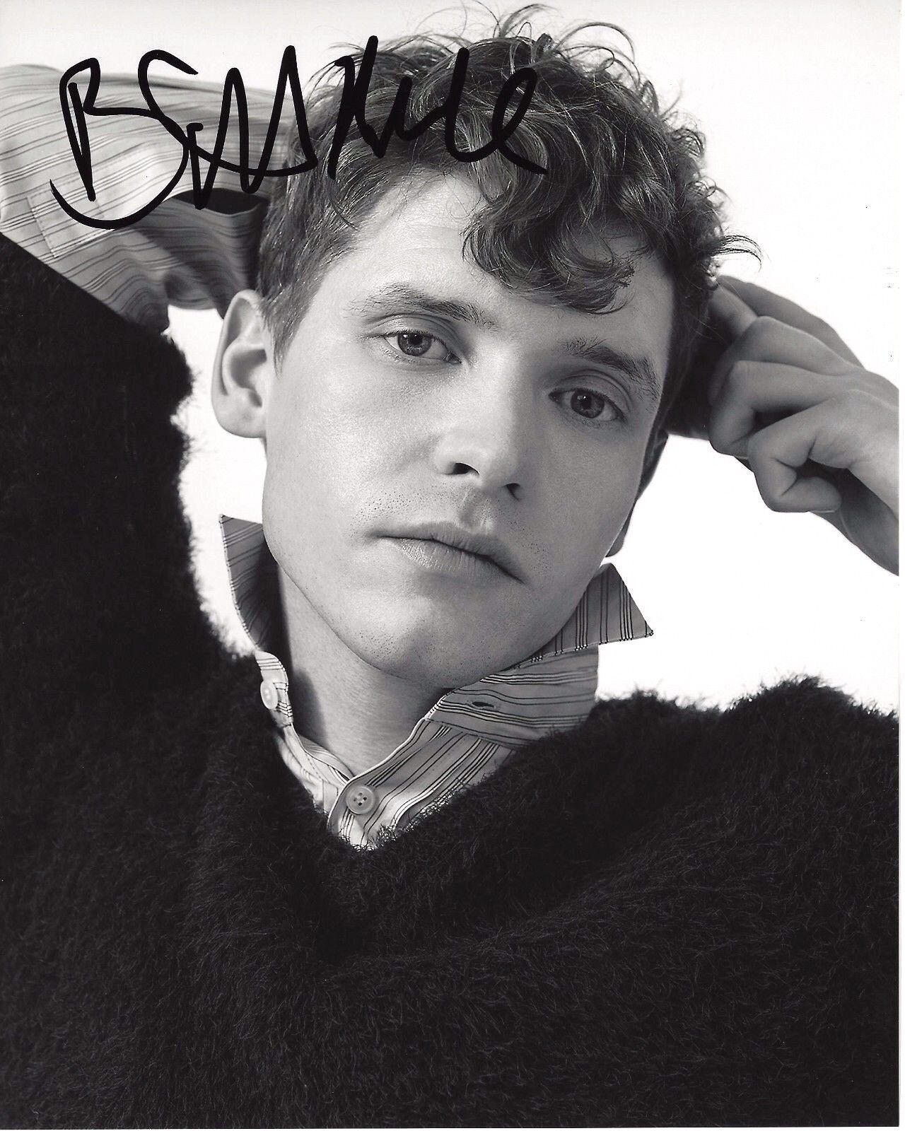 ACTOR BILLY HOWLE HAND SIGNED 'ON CHESIL BEACH' 8x10 MOVIE Photo Poster painting W/COA GLUE D