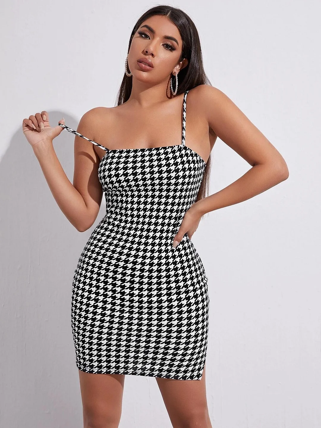 Retro Plaid Sexy Spaghetti Strap Bodycon Mini Dresses Summer Women Casual Party Short Fashion Backless Short Dresses Vestido