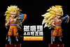 WCF Scale Buu Series Super Saiyan 3 Son Goku - Dragon Ball Resin Statue - LeaGue Studios