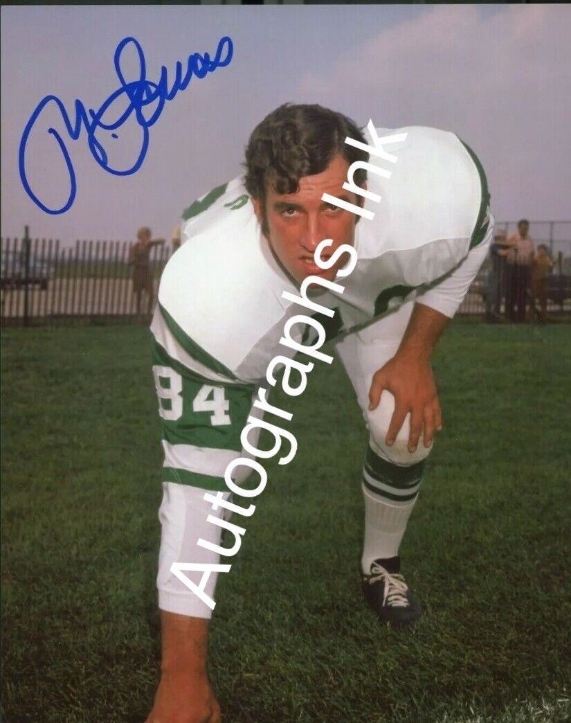 Mark Lomas Autographed 8x10 New York Jets#1