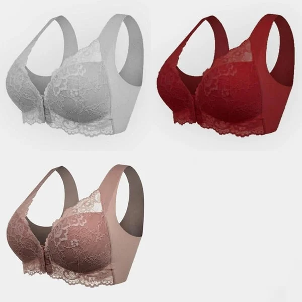 🔥HOT SALE 50% OFF🔥Bra For Women Front Closure 5D Beauty Back Sports Comfy Bra