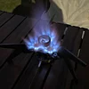 Portable Windproof Pressurized Three-burner Outdoor Alcohol Vaporizer Stove