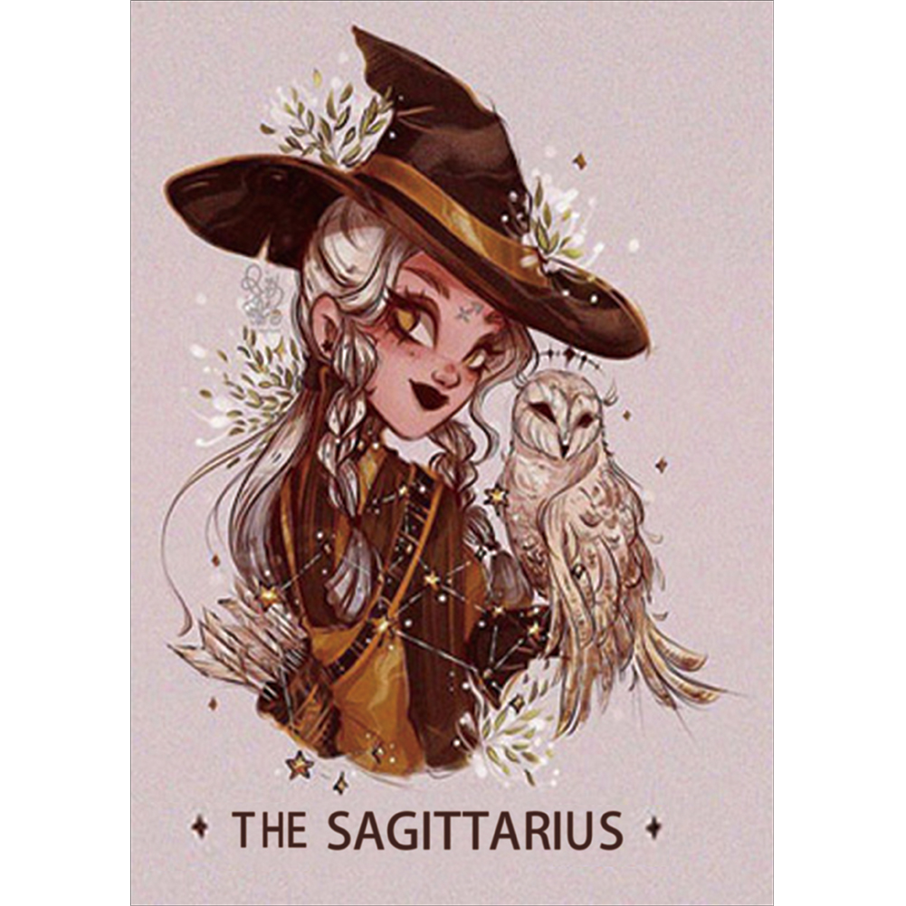 

Cartoon Constellation Girl - Round Drill Diamond Painting - 30*40CM, 501 Original