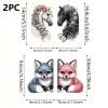 2Pcs Pferd Fuchs Eck Aufbewahrung - 5d DIY Handwerk Dekoration