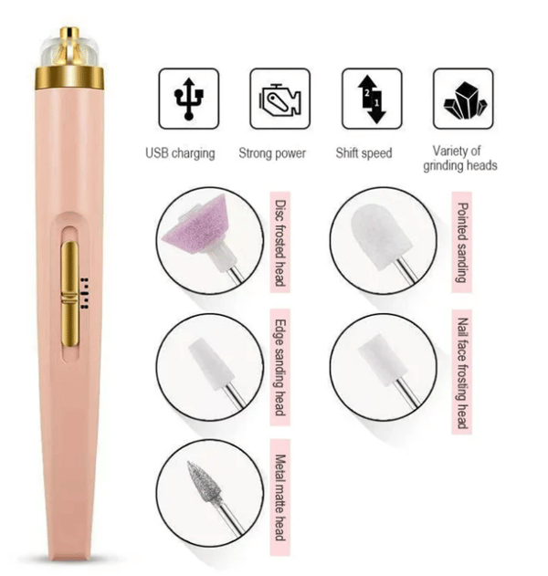 Electric Professional Manicure Nail Machine Set💅