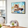 Diamond Painting -DIY Full Square Drill Cat