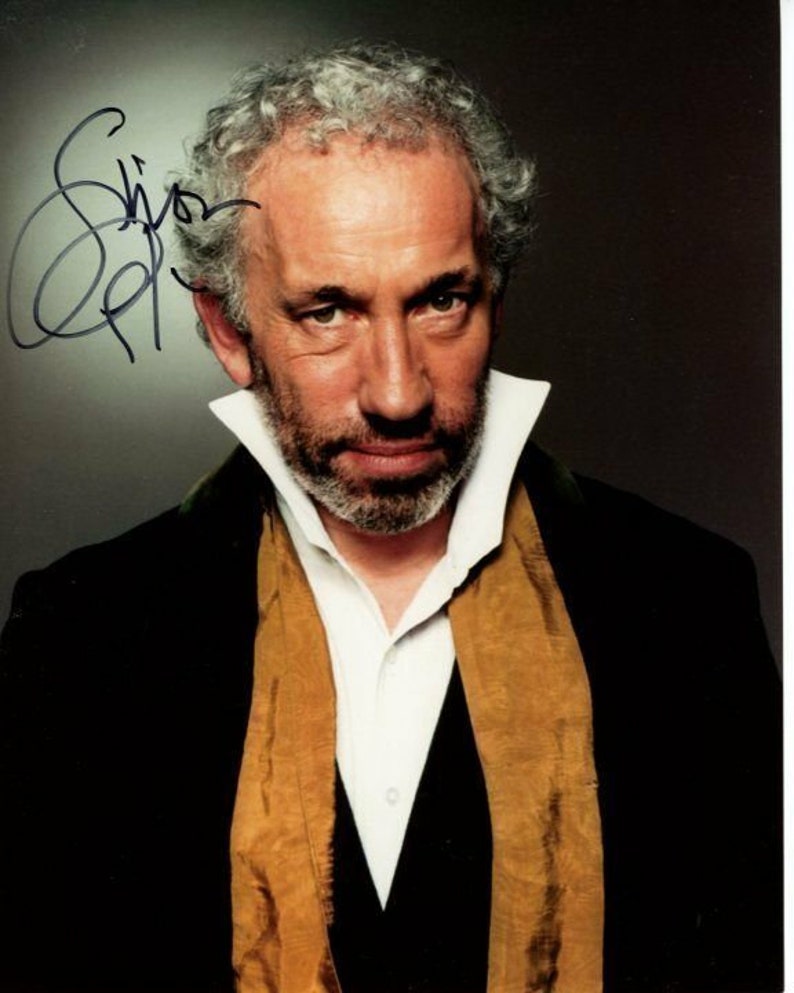 Simon callow signed autographed Photo Poster painting