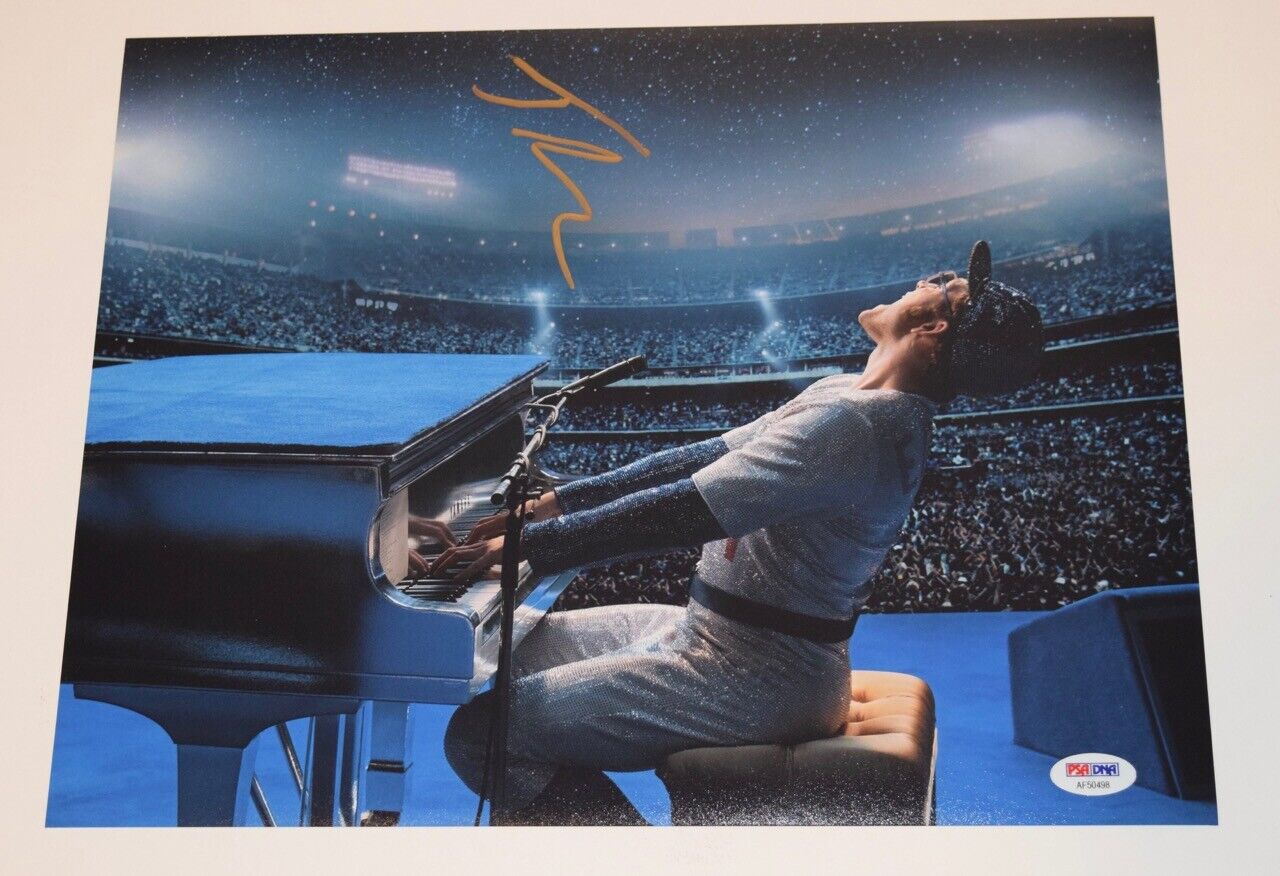 Taron Egerton Signed Autographed 11x14 Photo Poster painting ROCKETMAN Elton John PSA/DNA COA