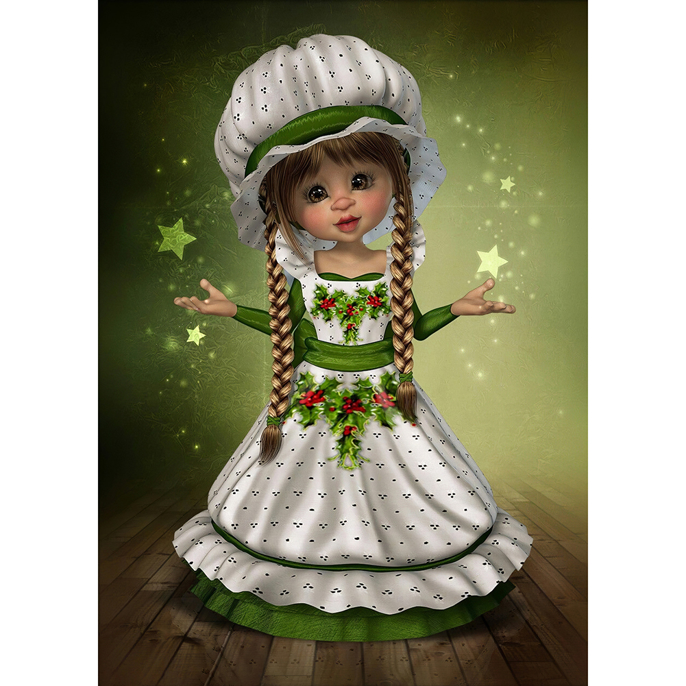 

Fairy Girl - Round Drill Diamond Painting - 30*40CM, 501 Original