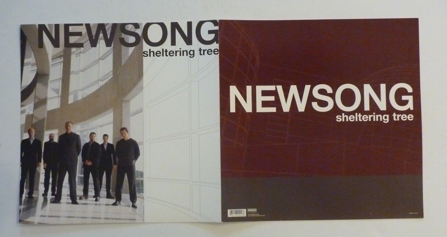 Newsong Sheltering Tree LP Record Photo Poster painting Flat 12x24 Poster