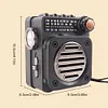 Portable Radio Wireless BT Music Player FM AM SW Stereo Radio for Indoor Outdoor