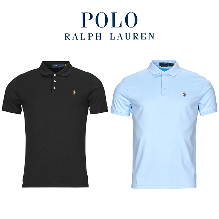 Męskie koszulki polo Ralph Lauren® – 2 pary