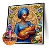 (40*40cm)Mother and Son - Full Round Drill Diamond Painting
