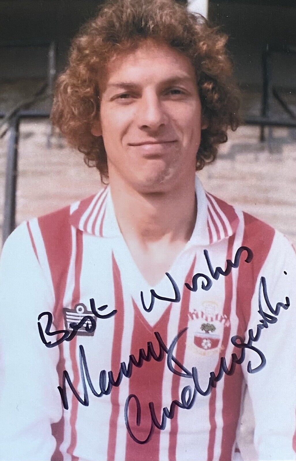 Manny Andruszewski Genuine Hand Signed Southampton 6X4 Photo Poster painting