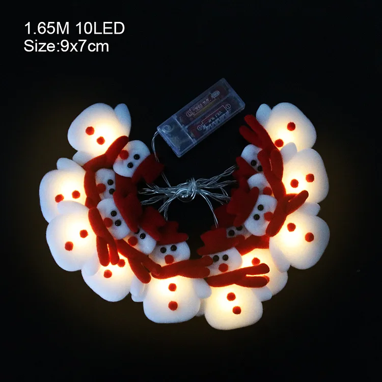 Christmas Decoration Snowman LED String Lights