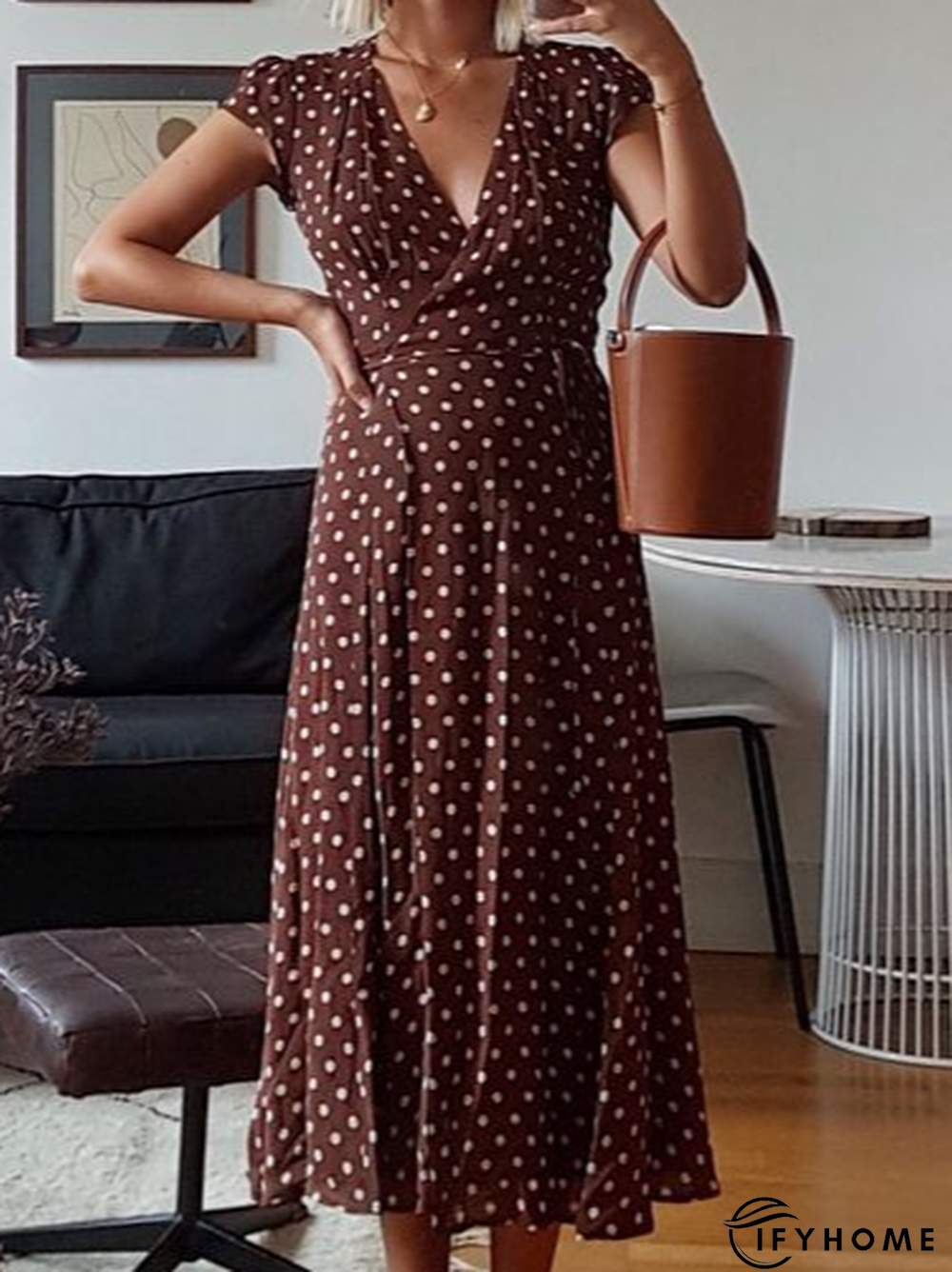 Regular Fit Vacation Dress | IFYHOME