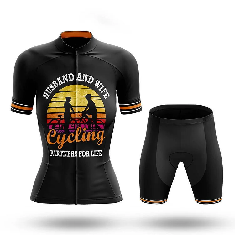 Husband And Wife Cycling Women's Short Sleeve Cycling Kit