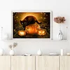 Halloween Black Cat - Paint By Numbers - 50*40CM
