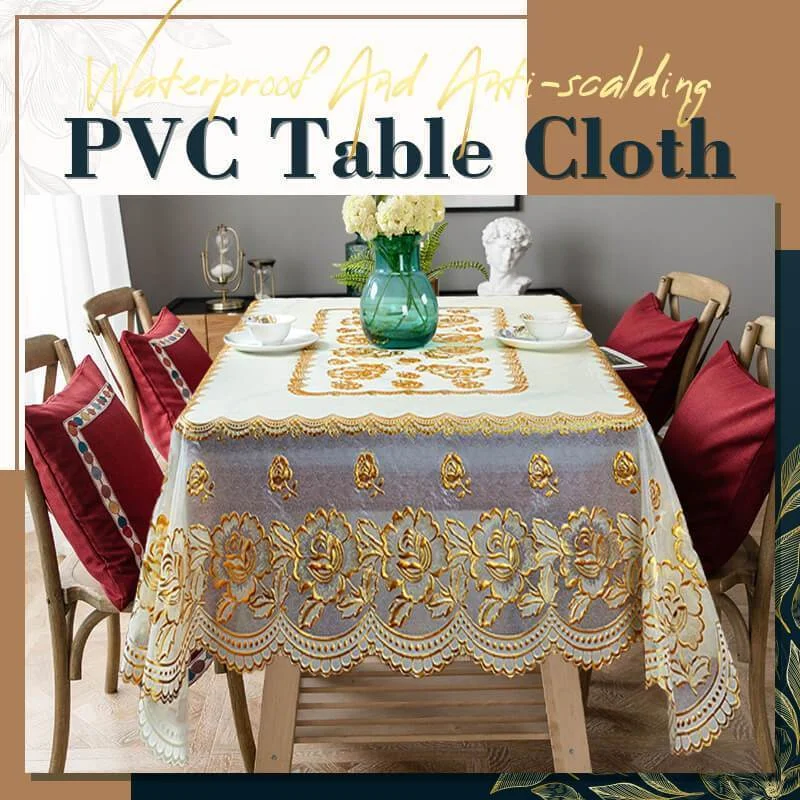 Waterproof And Anti-scalding PVC Table Cloth