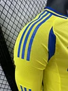2024/2025 Player Version Al-Nassr Home Long Sleeve Football Shirt 1:1 Thai Quality