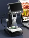 1000X Digital Microscope 4.3inch Screen Soldering Coin Microscope w/ 8 LED Light
