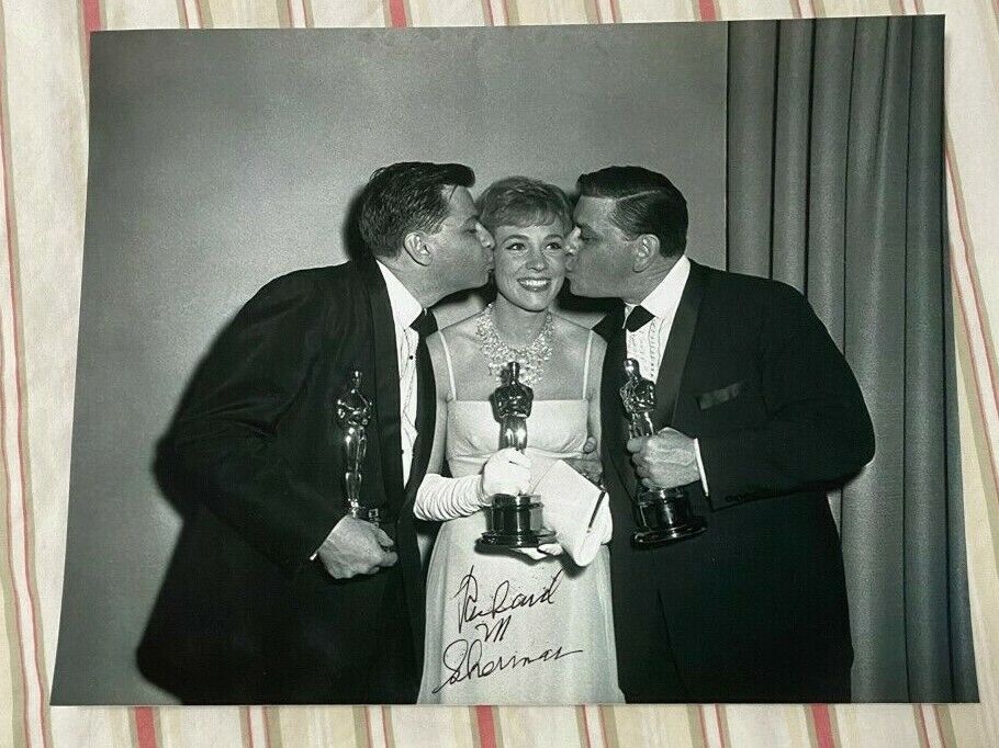 Richard M Sherman signed autographed 8x10 Photo Poster painting Julie Andrews