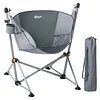 Hammock Camping Chair Folding Portable Swinging Chair with Cup Holder for Outdoor RV Lawn Backyard Patio,Support 350 lbs
