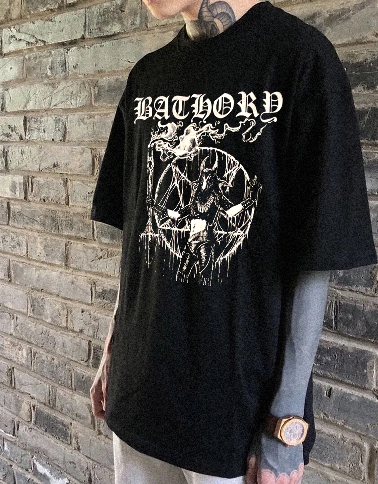 Bathory "Satan My Master" T-shirt / TECHWEAR CLUB / Techwear