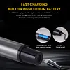 Wireless Microphone For Singing with Rechargeable Receiver Metal Cordless Handheld Mic for Home Karaoke Meeting Party Church Wedding KTV