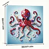 DIY Pre-Framed Octopus Button Art Canvas Kit