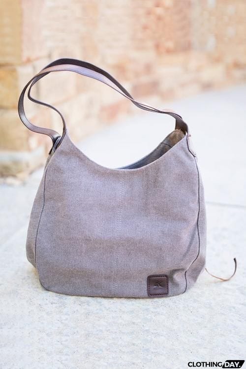 Canvas Hobo Bag