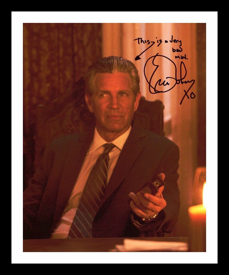 Eric Roberts Autographed Signed & Framed Photo Poster painting