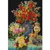 (US Local)Flowers -14CT Stamped Cross Stitch Kit(55x75cm)