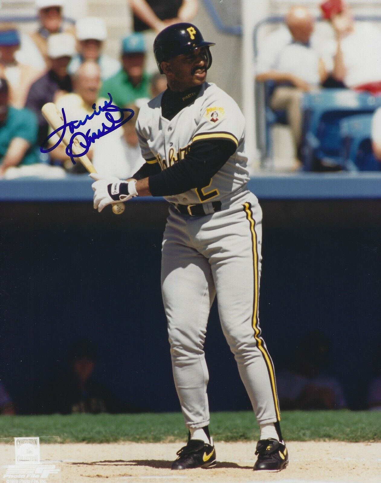 Autographed 8x10 LONNIE SMITH Pittsburgh Pirates Photo Poster painting w/COA