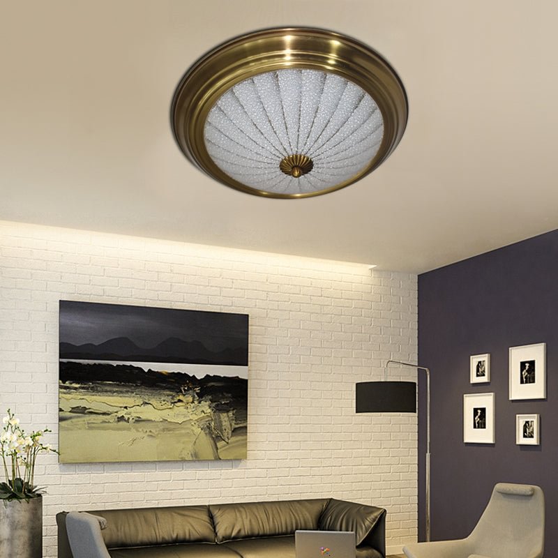 Vintage Industry Gold Rust Plated Ceiling Lamp LED  Bright Lights Ceiling Lights For Bedroom Living Room Restaurant Cafe Bar
