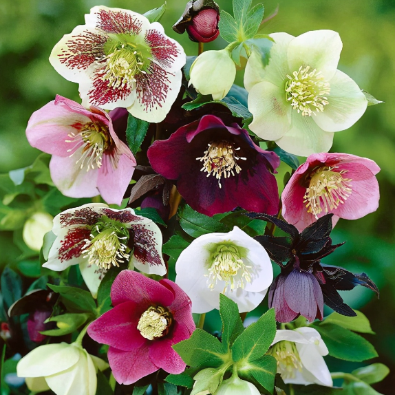 🌹Double Christmas Rose—Flower of Christmas Thanksgiving