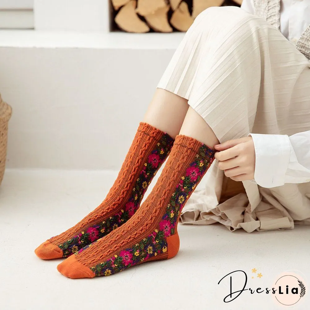 Breathable Sweet Cotton Women Socks